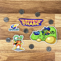 Image 2 of Bucky O'Hare Arcade Sticker Set (20 Pieces)