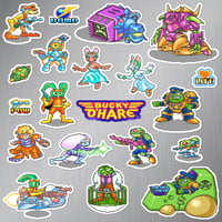 Image 1 of Bucky O'Hare Arcade Magnet Set (20 Pieces)