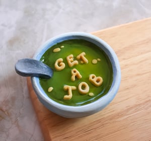 Image of Get a job soup compact mirror ( preorder )