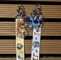 Image 1 of Dancing Dog Keychains