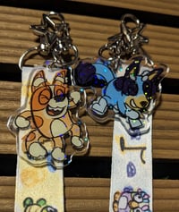Image 2 of Dancing Dog Keychains