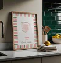 Image 1 of Rosé Wine Print