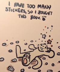Image 2 of "I Have Too Many Stickers" Sticker Book