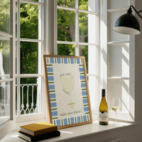 Image 3 of White Wine Print