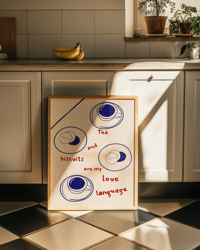 Image 3 of Tea & Biscuits Are My Love Language Print