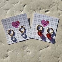 Image 1 of Boucles d'oreilles SIMONE - NOUVELLE COULEUR ❤️