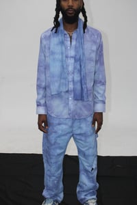 Image 7 of 3 Pc Indigo Dyed Uniform 