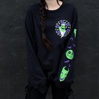 Image 2 of Oogie's Haunted Holidays Crewneck Sweater