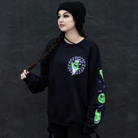 Image 3 of Oogie's Haunted Holidays Crewneck Sweater