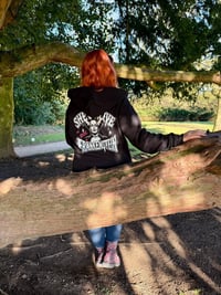 Image 2 of Rockabilly Bride zip hoodie 