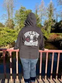 Image 1 of Rockabilly Bride zip hoodie 
