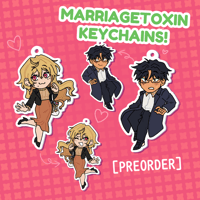 Marriagetoxin Keychains [PREORDER]