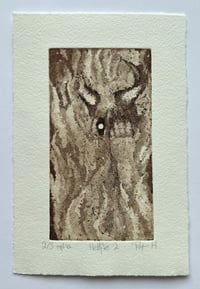 Image 3 of Hellfire intaglio print