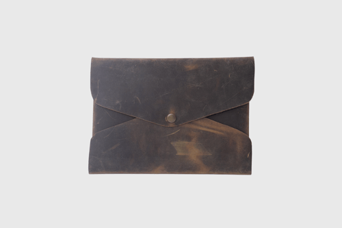 Image of The Envelope Clutch in Brown