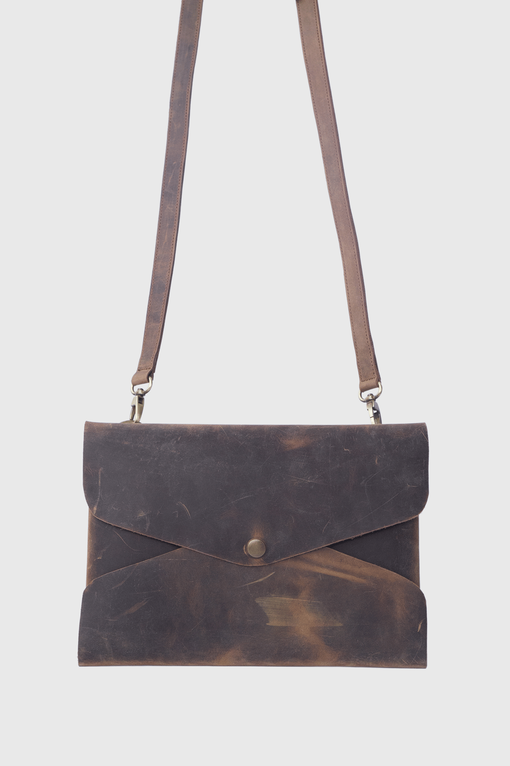 Image of The Envelope Clutch in Brown