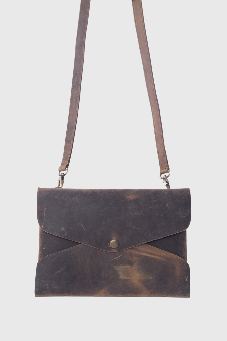 Image of The Envelope Clutch in Brown