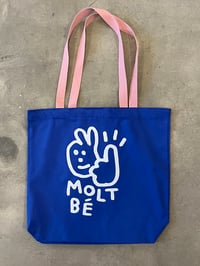 Image of Molt Bé Tote Bag Blue