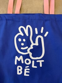 Image of Molt Bé Tote Bag Blue