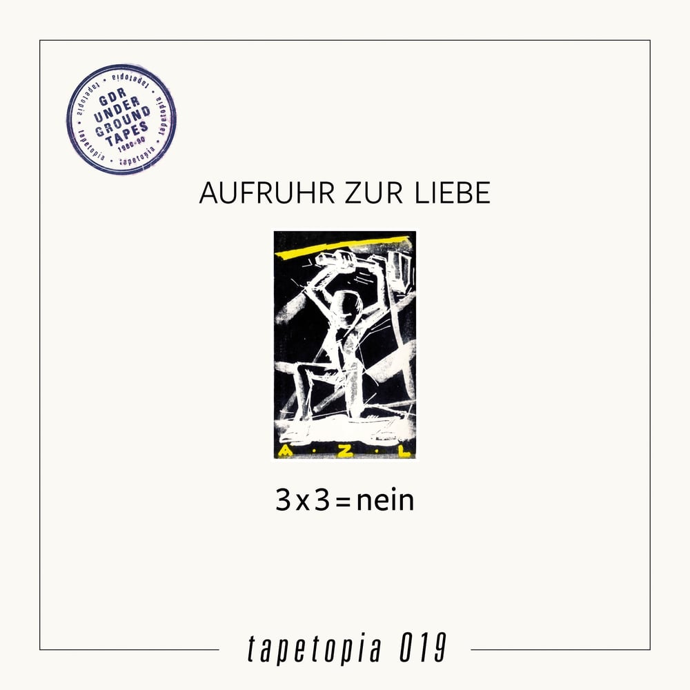 Image of [a+w 054] Aufruhr Zur Liebe - 3 x 3 = NEIN LP
