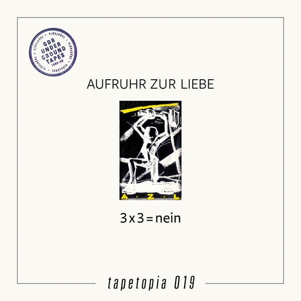 Image of [a+w 054] Aufruhr Zur Liebe - 3 x 3 = NEIN LP