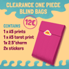 CLEARANCE ONE PIECE BLIND BAGS