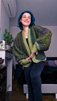 Image 1 of Forest Fae Cozy Cardigan - one size