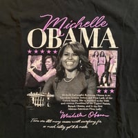 Image 2 of Michelle Obama Script T-Shirt (L)