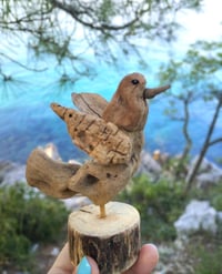 Image 1 of Driftwood Gull Lucky Bird14 cm
