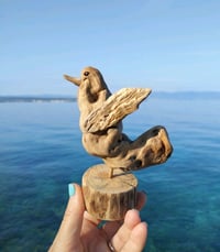 Image 3 of Driftwood Gull Lucky Bird14 cm