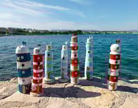 Image 3 of Lighthouse symbol of hope Driftwood 20 - 23 cm