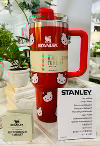 Image 8 of Hello Kitty X Stanley “GLITTER RED” | 40 Oz. FlowState Tumbler
