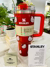 Image 9 of Hello Kitty X Stanley “GLITTER RED” | 40 Oz. FlowState Tumbler