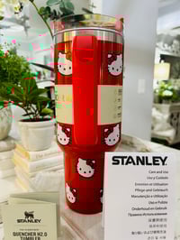 Image 11 of Hello Kitty X Stanley “GLITTER RED” | 40 Oz. FlowState Tumbler