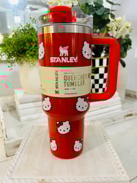 Image 19 of Hello Kitty X Stanley “GLITTER RED” | 40 Oz. FlowState Tumbler