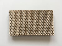 Image 5 of Ladies Wallet Fabric Geometric Plush Pouch Organizer 