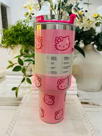 Image 9 of Hello Kitty X Stanley “GLITTER PINK” | 40 Oz. FlowState Tumbler