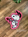 Cupid Snoopy Rug 