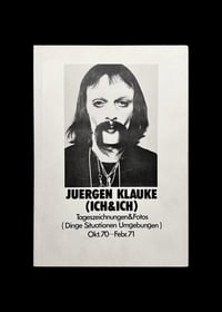 JUERGEN KLAUKE (ICH & ICH) - TAGESZEICHNUNGEN & FOTOS - (DINGE SITUATIONEN UMGEBUNGEN) - OKT. 70-FEB