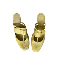 Image 2 of Dries Van Noten Yellow Mules
