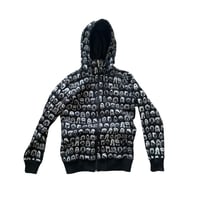 Image 1 of Faces Zip Up Hoodie