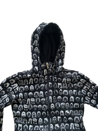 Image 2 of Faces Zip Up Hoodie