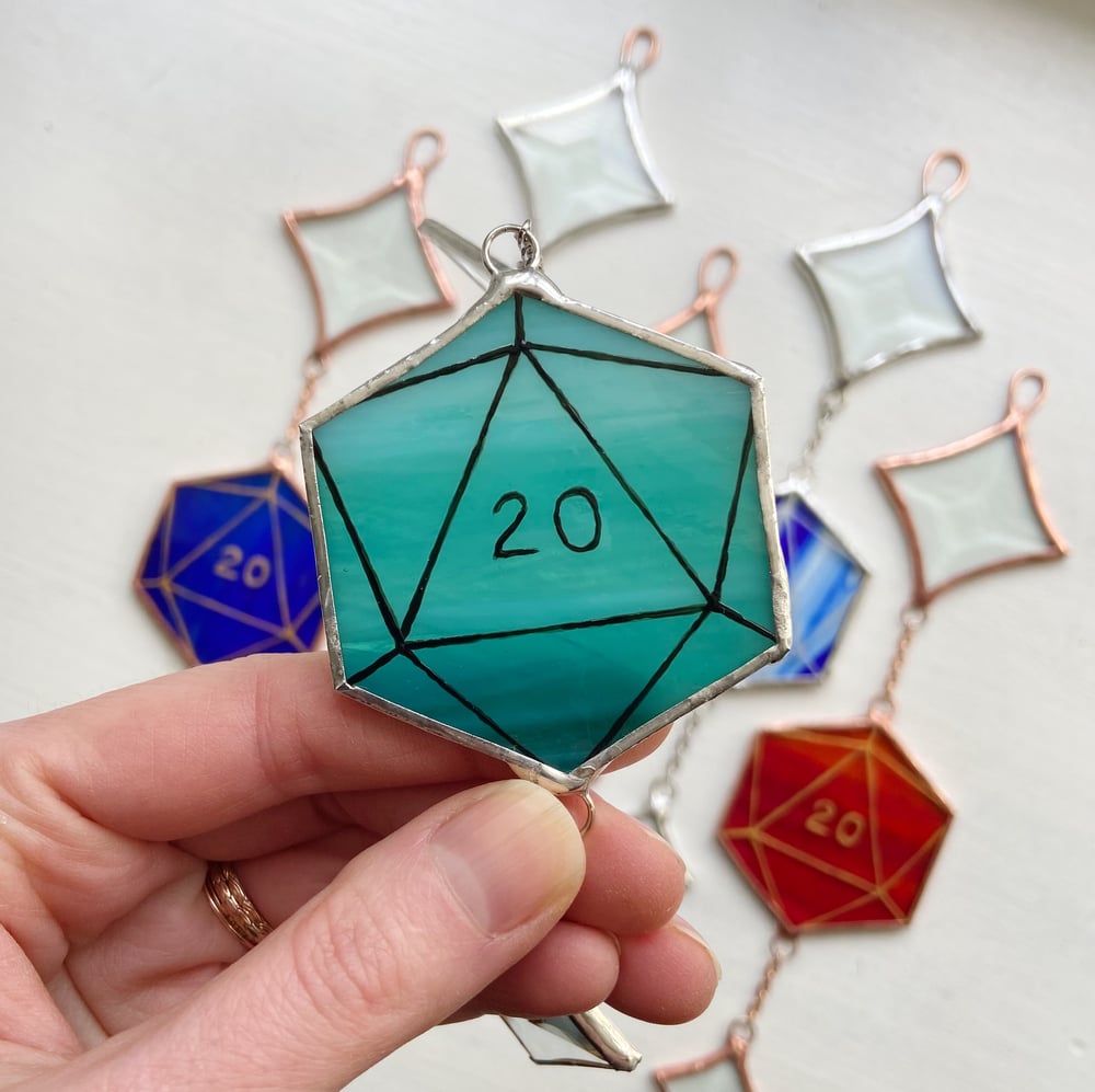 Image of Natural 20 Suncatcher