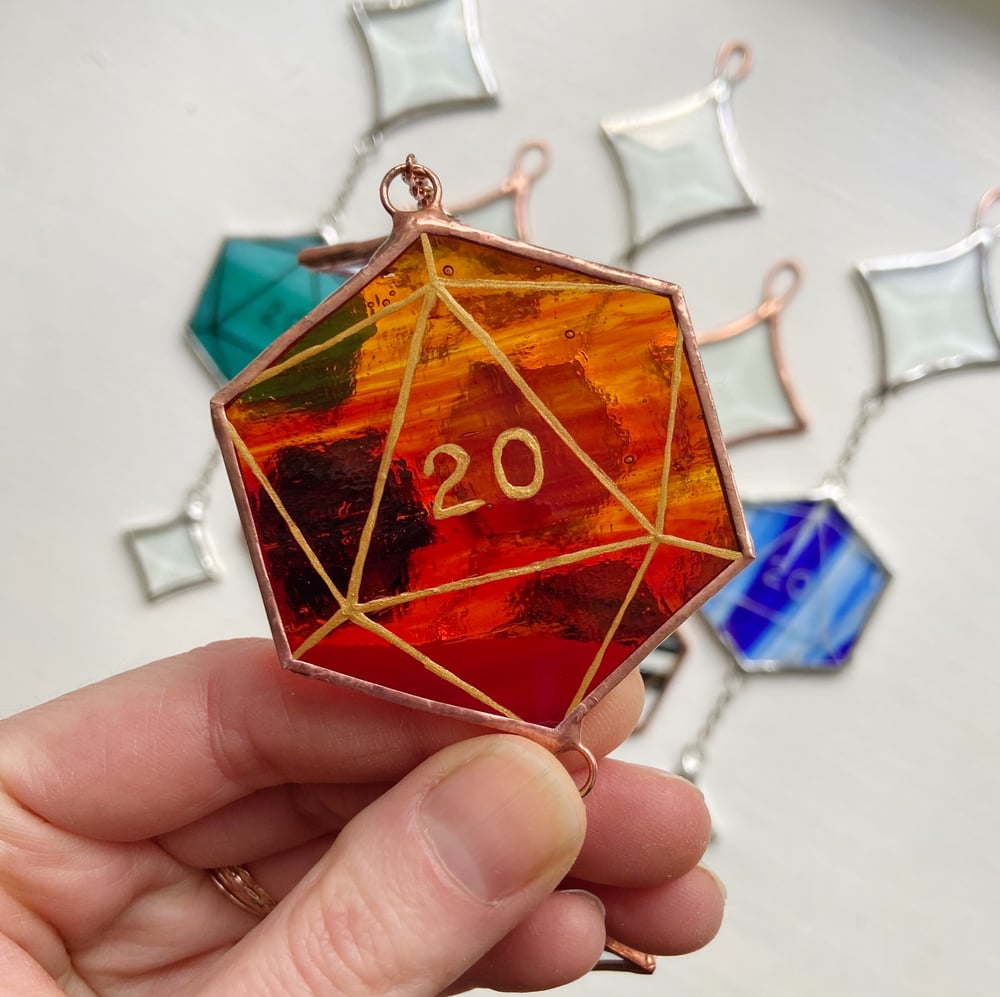 Image of Natural 20 Suncatcher