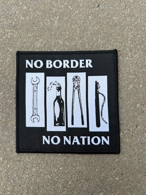 Image of No Border woven patch