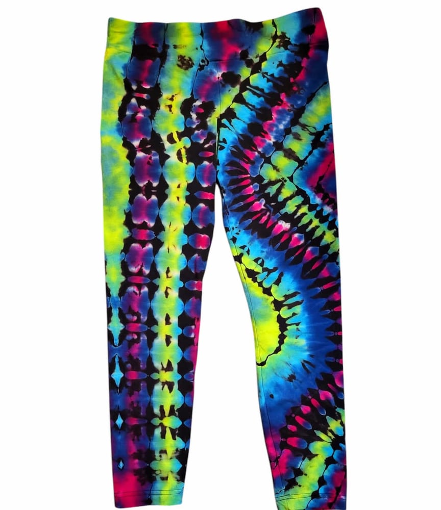 Image of 2 Variant- Size L - Reverse dyed leggings pic 1- 2 -3 -