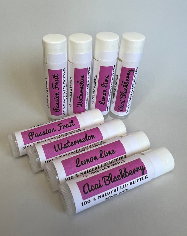 Organic Lip Balm with Vit.E |  Untinted Flavored Lip Balm