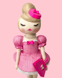 Image 1 of MEDIUM ART DOLL BARBIE INSPIRED 