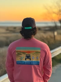 Image 1 of Comfort Colors Jeep Logo Pocket LS