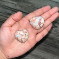 Image 2 of Pink Agate Heart