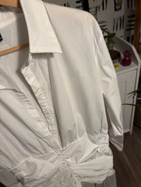 Image 2 of NWT White fringe dress/top